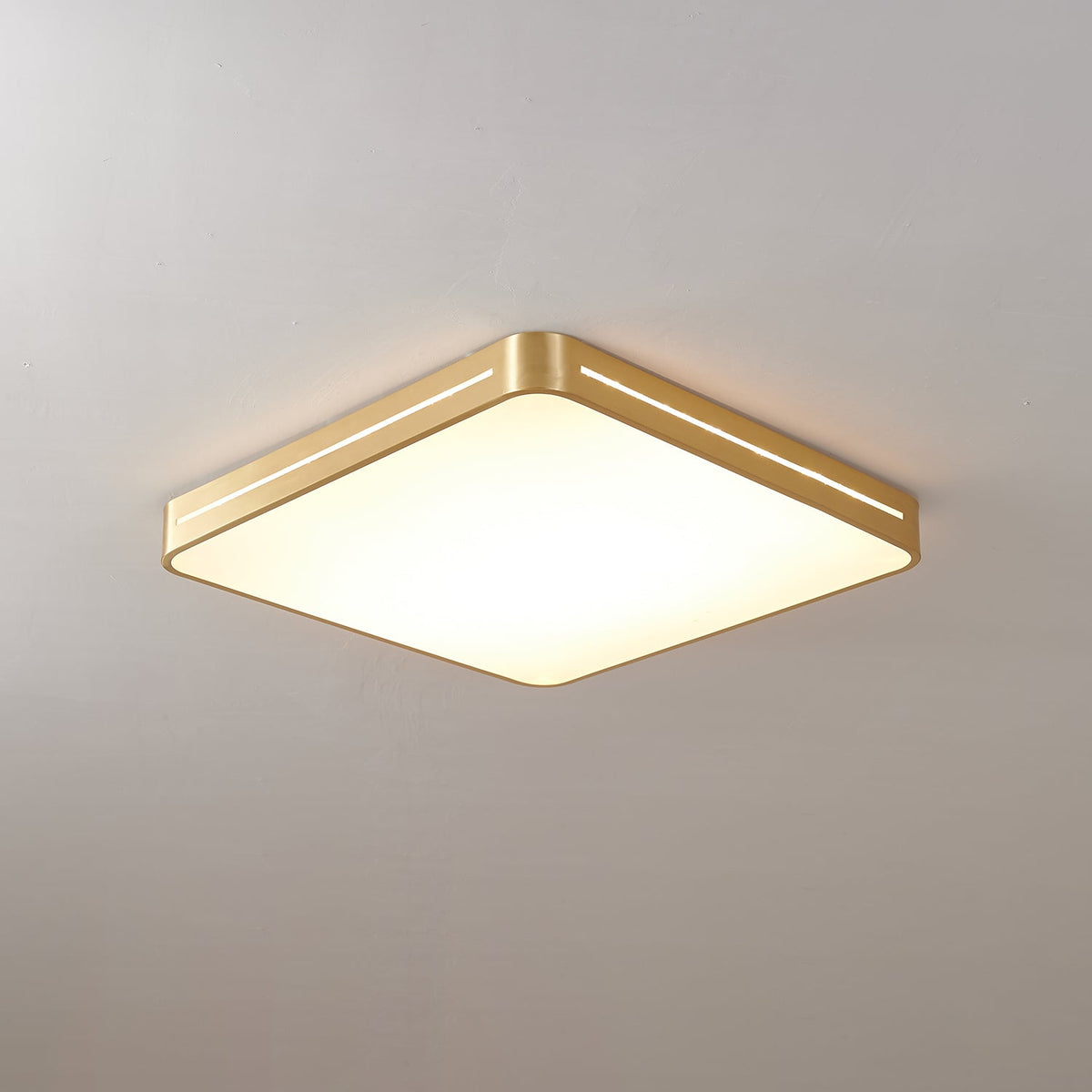 Plafonnier en Laiton Moderne Minimaliste
