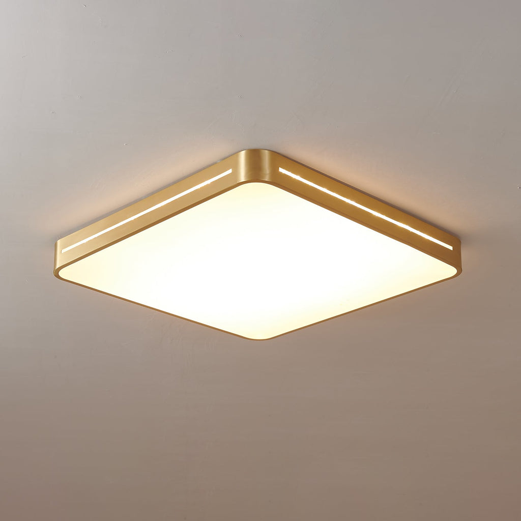 Plafonnier en Laiton Moderne Minimaliste
