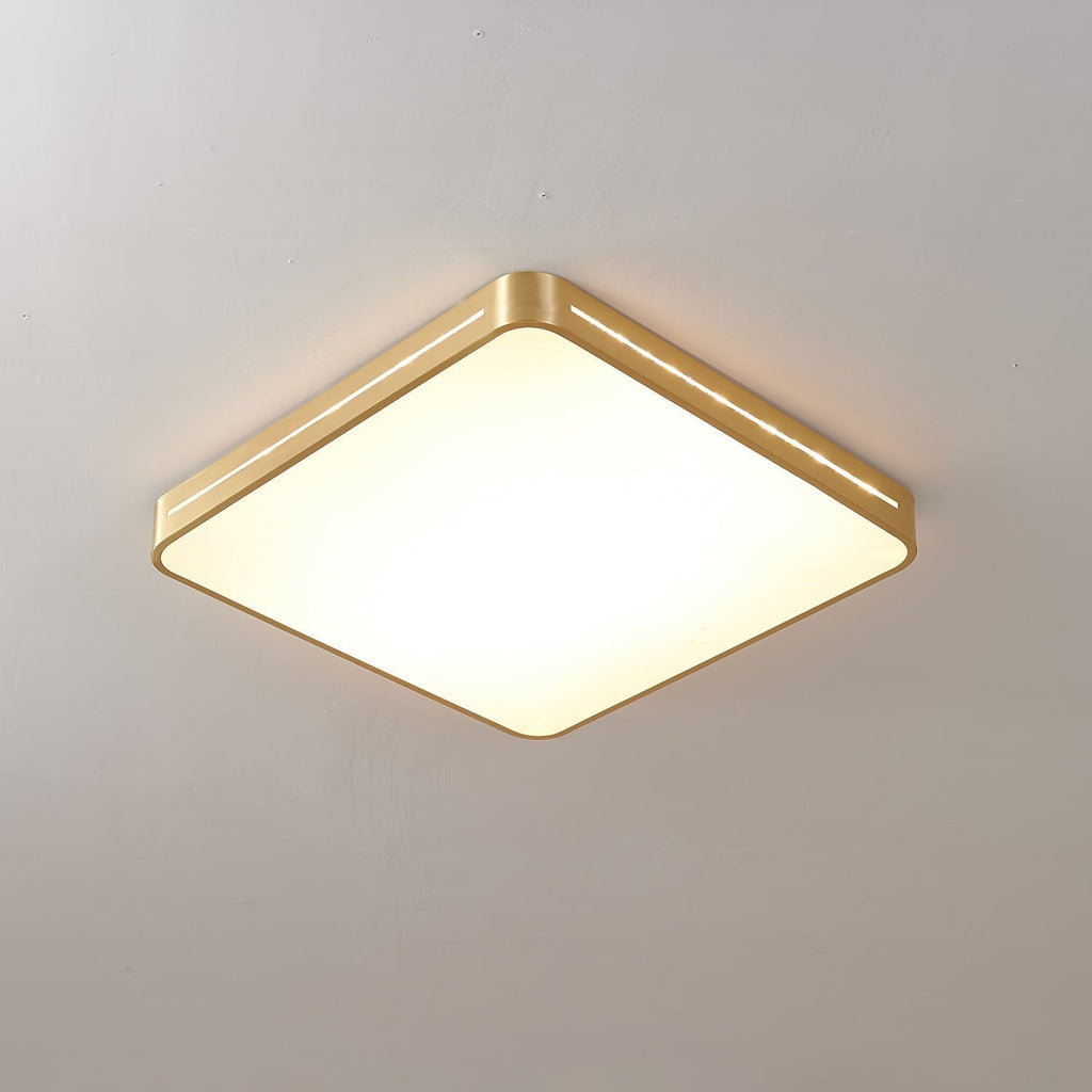 Plafonnier en Laiton Moderne Minimaliste