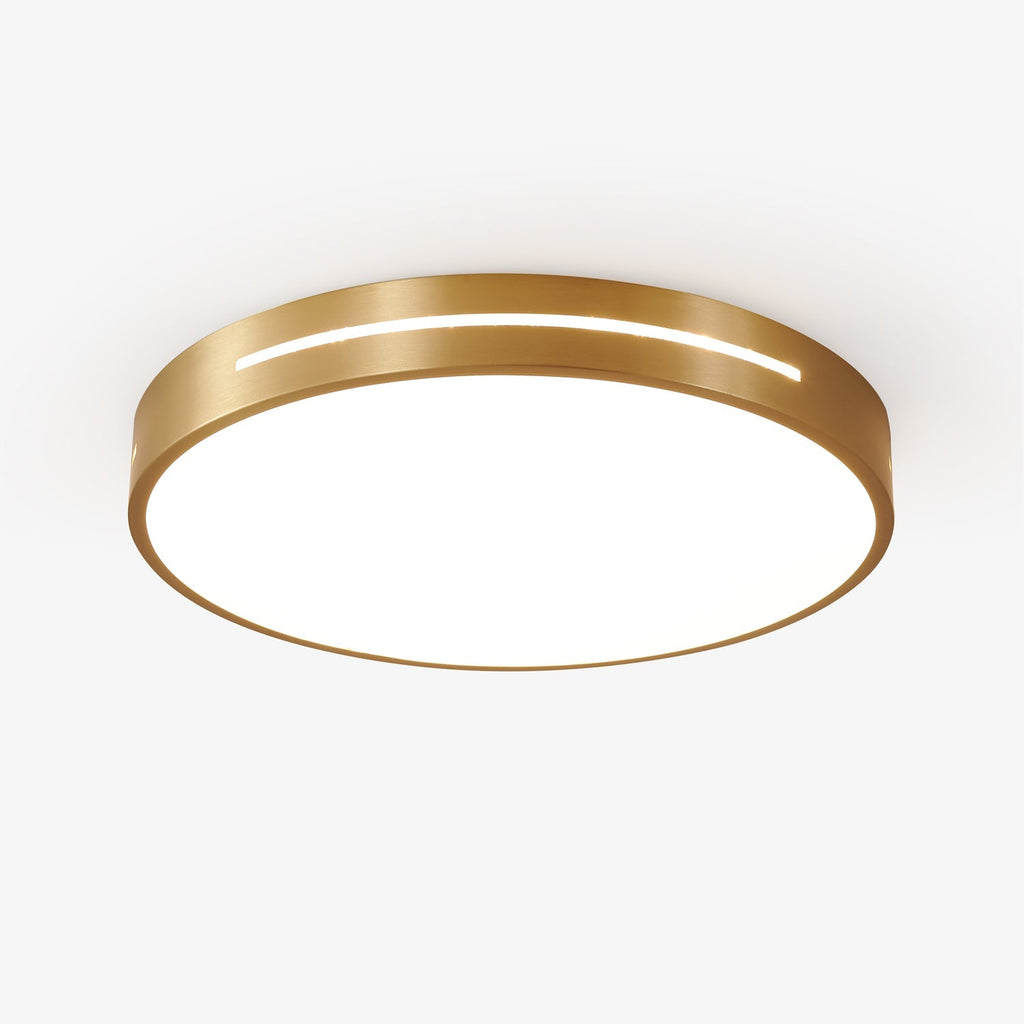Plafonnier en Laiton Moderne Minimaliste