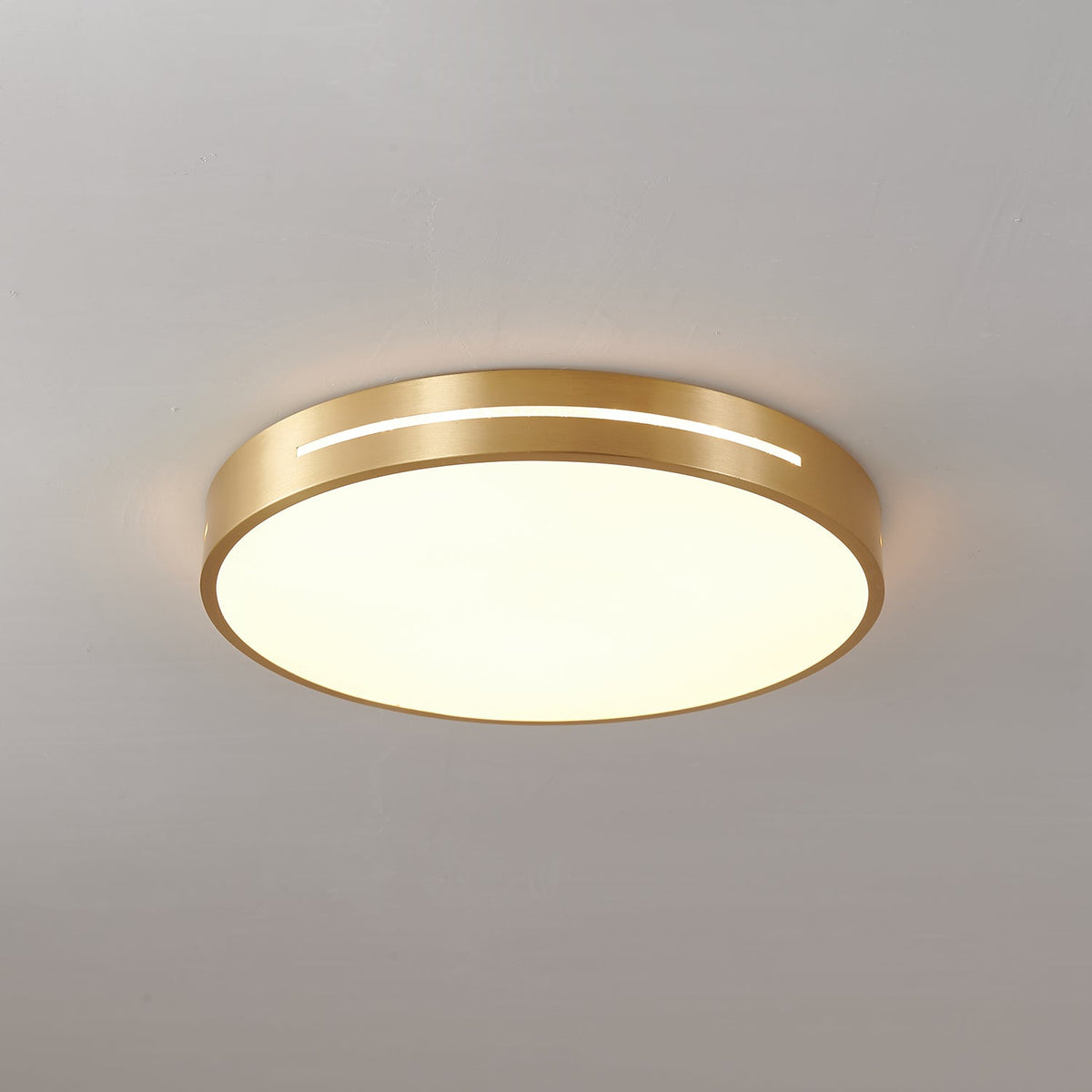 Plafonnier en Laiton Moderne Minimaliste