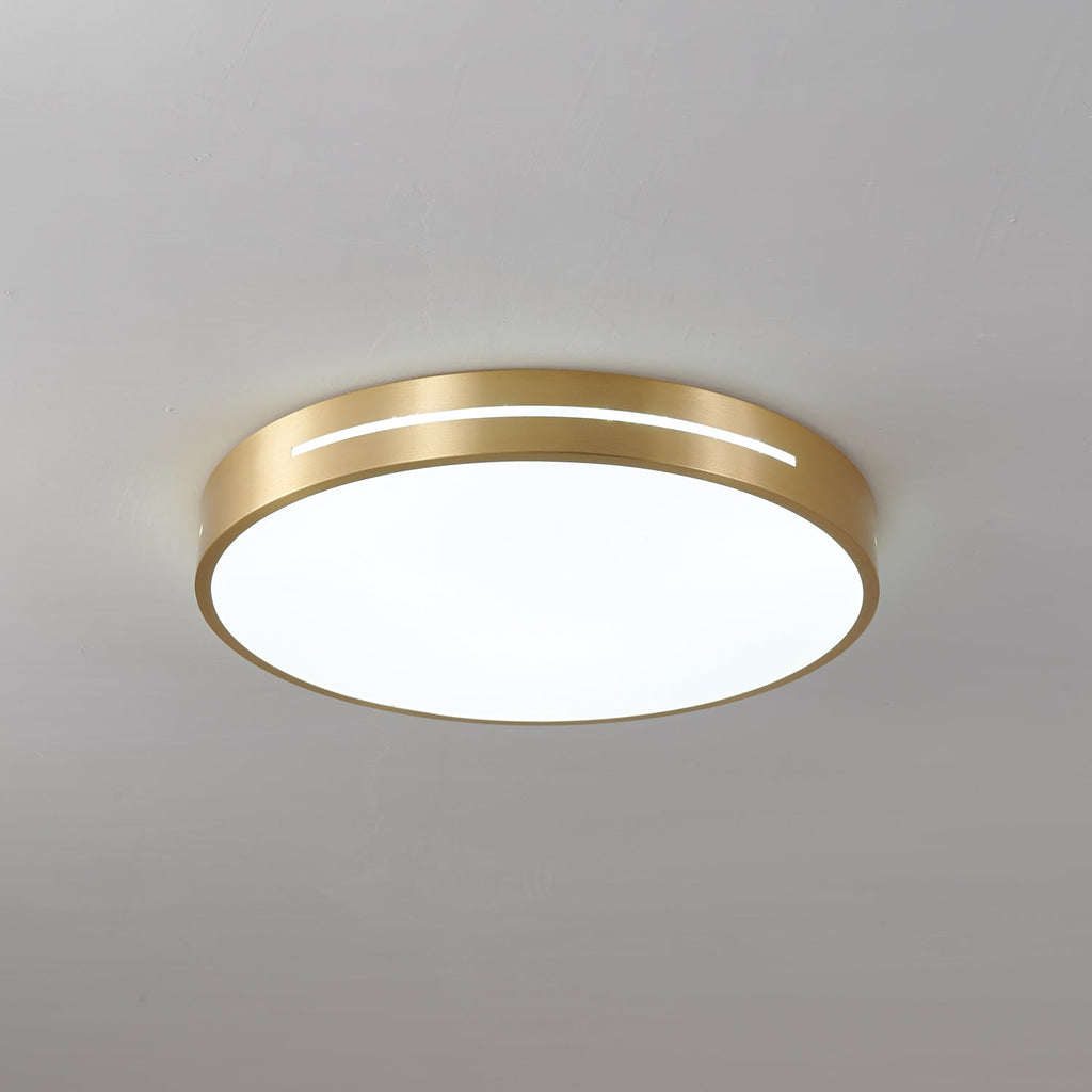 Plafonnier en Laiton Moderne Minimaliste
