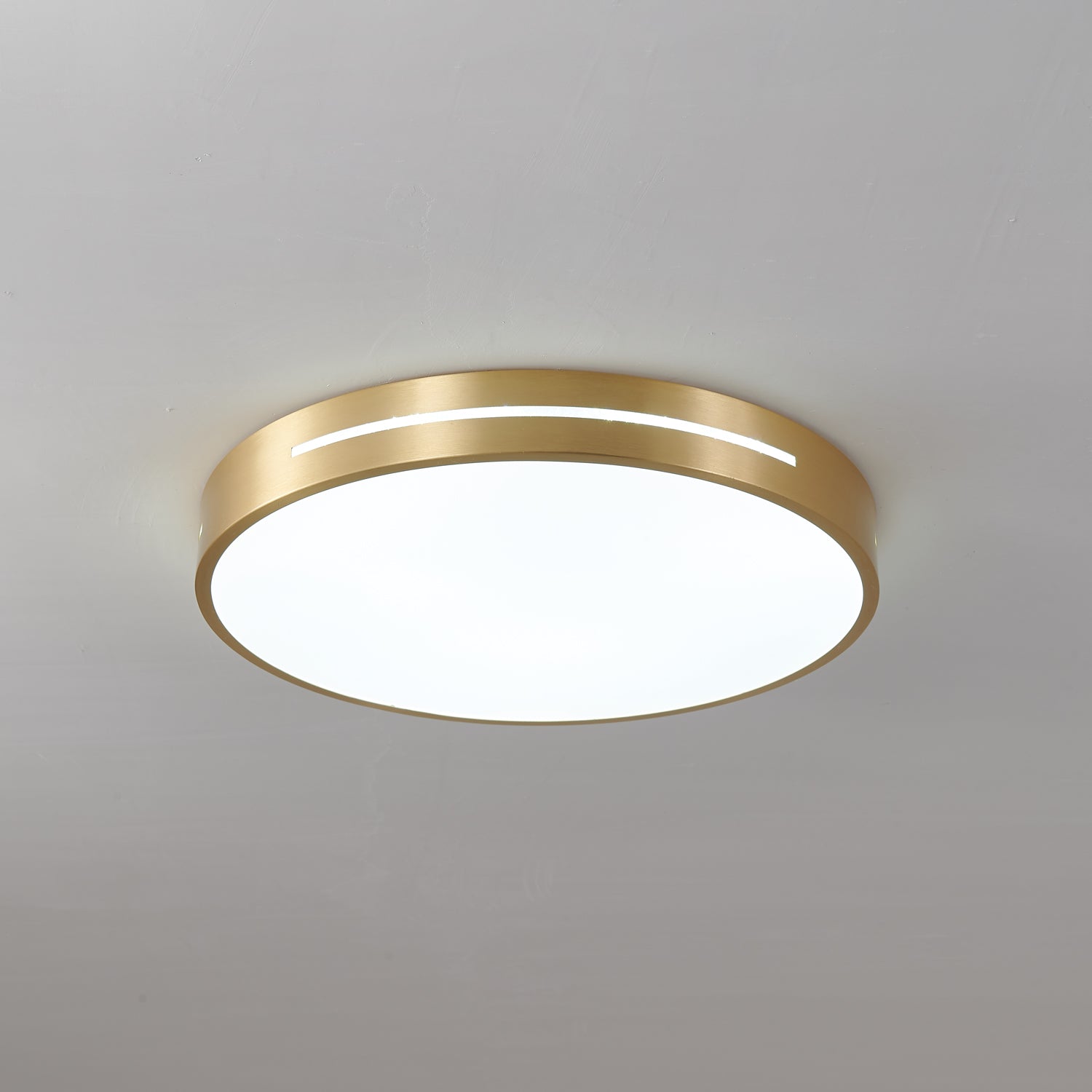 Plafonnier en Laiton Moderne Minimaliste