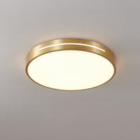 Plafonnier en Laiton Moderne Minimaliste