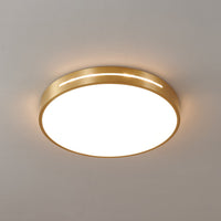 Plafonnier en Laiton Moderne Minimaliste