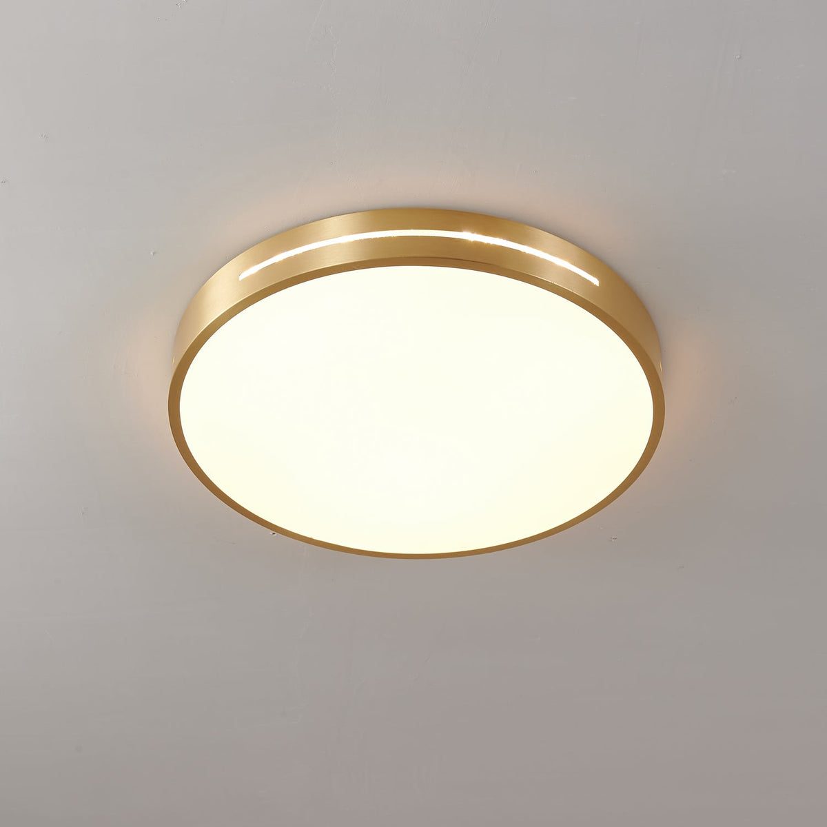 Plafonnier en Laiton Moderne Minimaliste
