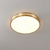 Plafonnier en Laiton Moderne Minimaliste