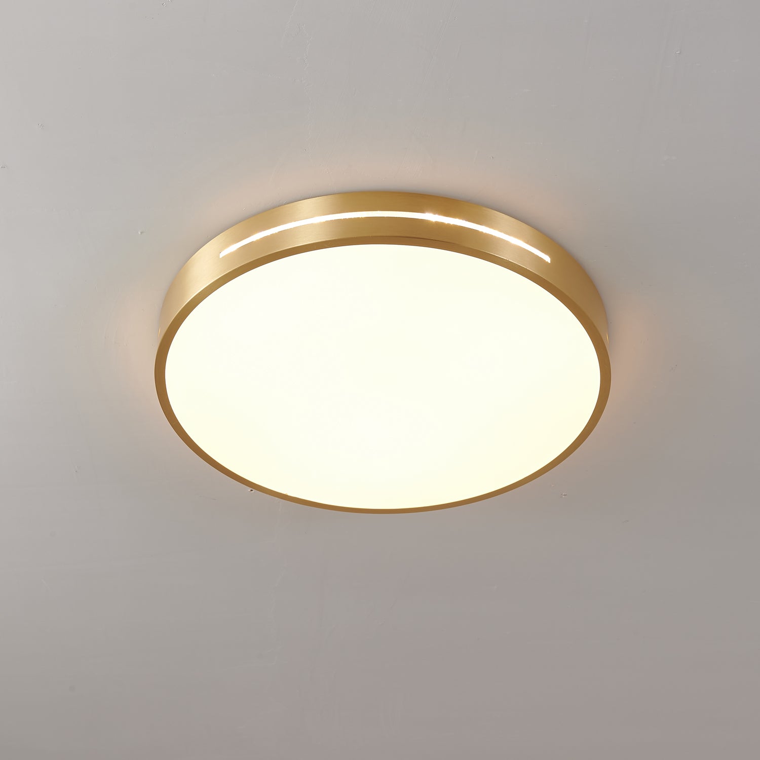 Plafonnier en Laiton Moderne Minimaliste