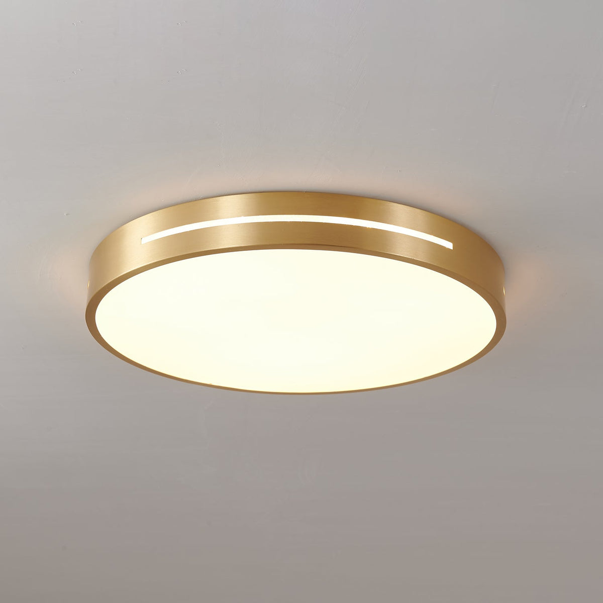 Plafonnier en Laiton Moderne Minimaliste