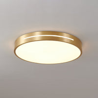 Plafonnier en Laiton Moderne Minimaliste