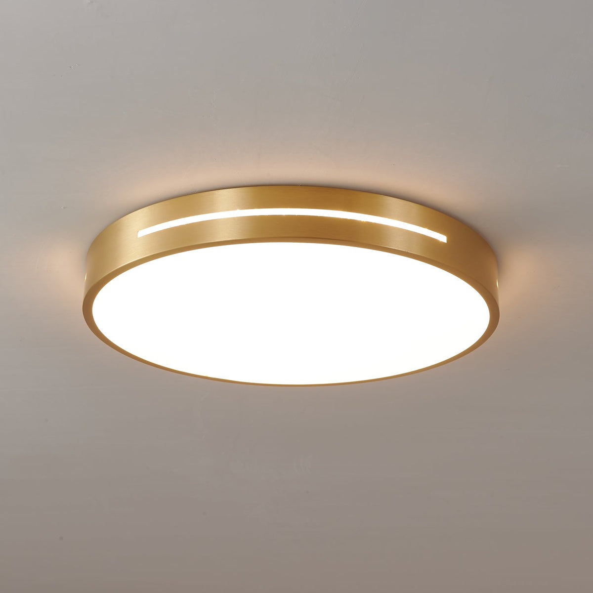 Plafonnier en Laiton Moderne Minimaliste