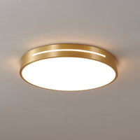 Plafonnier en Laiton Moderne Minimaliste