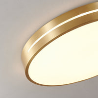Plafonnier en Laiton Moderne Minimaliste
