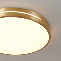 Plafonnier en Laiton Moderne Minimaliste