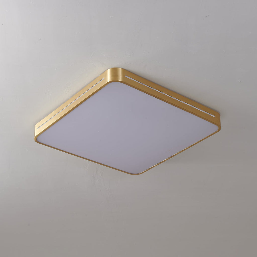 Plafonnier en Laiton Moderne Minimaliste