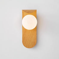 Applique Murale en Bois avec Globe