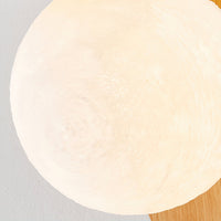Applique Murale en Bois avec Globe