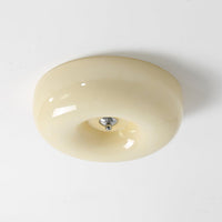 Cream Pudding Ceiling Lamp