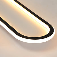 Plafonnier LED Ovale Minimaliste