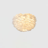 Feathered Ceiling Lamp