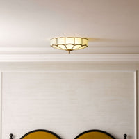 Flower Shape Glass Recessed Ceiling Light