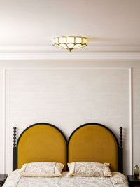 Flower Shape Glass Recessed Ceiling Light