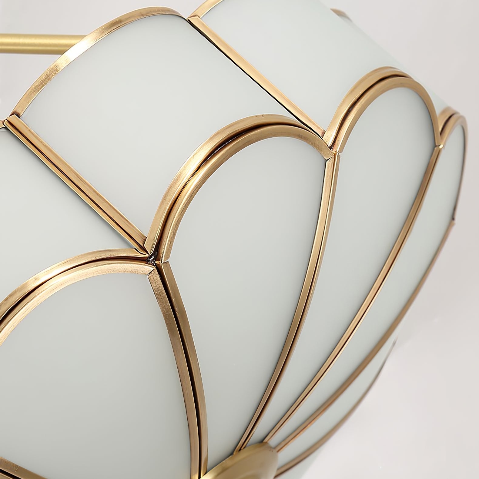 Flower Shape Glass Ceiling Light