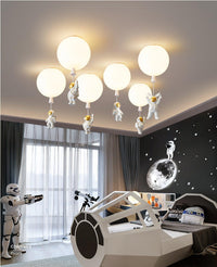 Frosted Balloon Ceiling Light