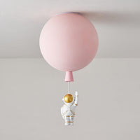 Frosted Balloon Ceiling Light