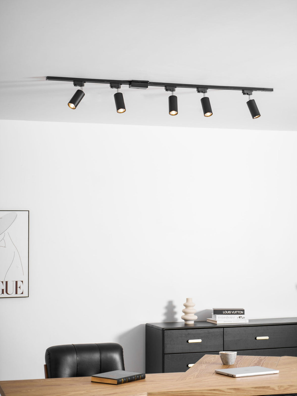 Gilded Rail Track Light