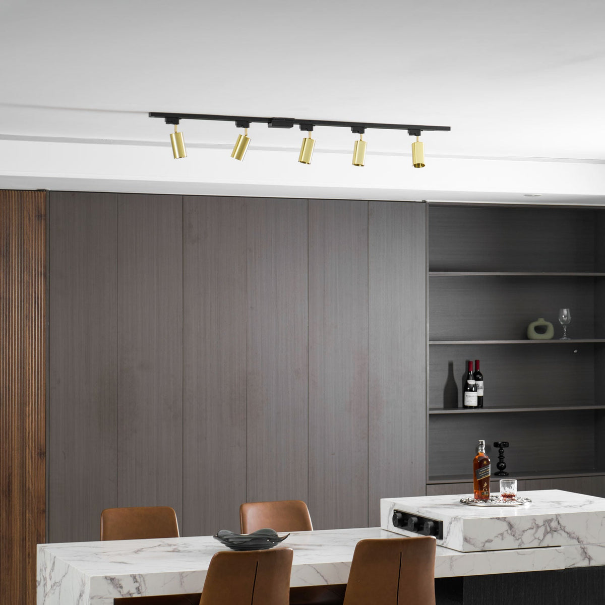 Gilded Rail Track Light