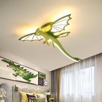 Green Dinosaur Ceiling Light