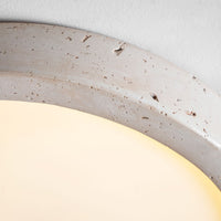 Horizon Travertine Ceiling Light
