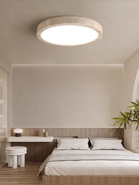 Horizon Travertine Ceiling Light