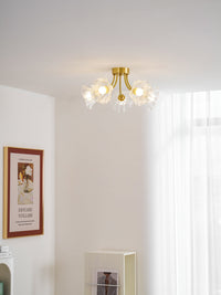 Kalin Flower Glass Ceiling Lamp