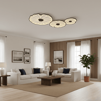 Lotus Leaf Acrylic Ceiling Lamp