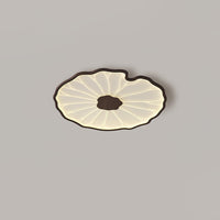 Plafonnier Feuille de Lotus en Bois