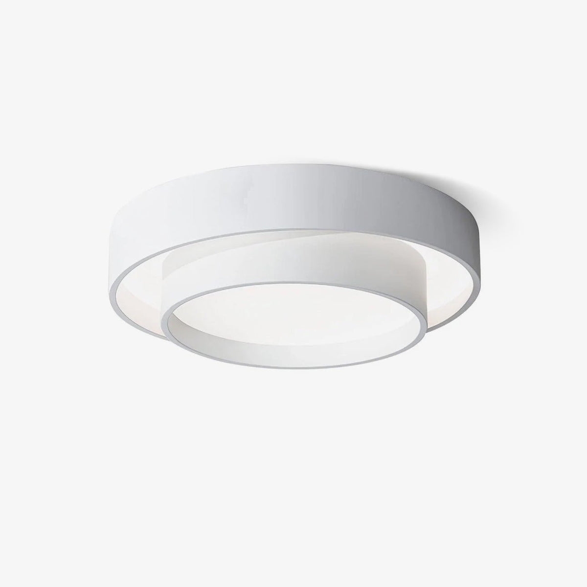 Plafonnier Cylindre Double Couche Moderne