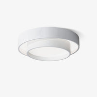 Plafonnier Cylindre Double Couche Moderne