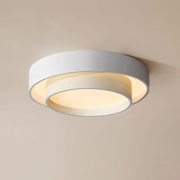 Plafonnier Cylindre Double Couche Moderne