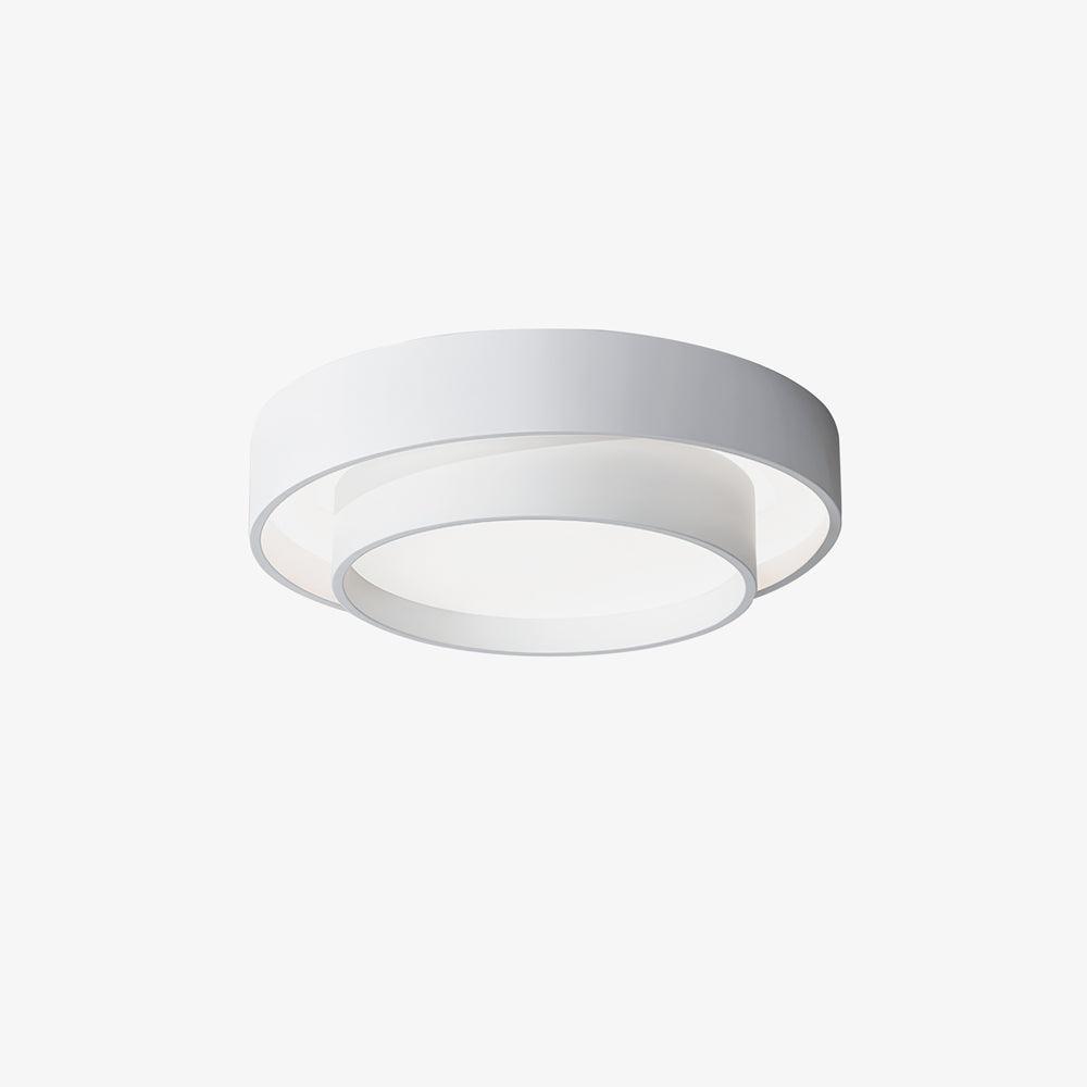 Plafonnier Cylindre Double Couche Moderne