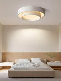 Plafonnier Cylindre Double Couche Moderne