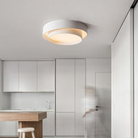 Plafonnier Cylindre Double Couche Moderne