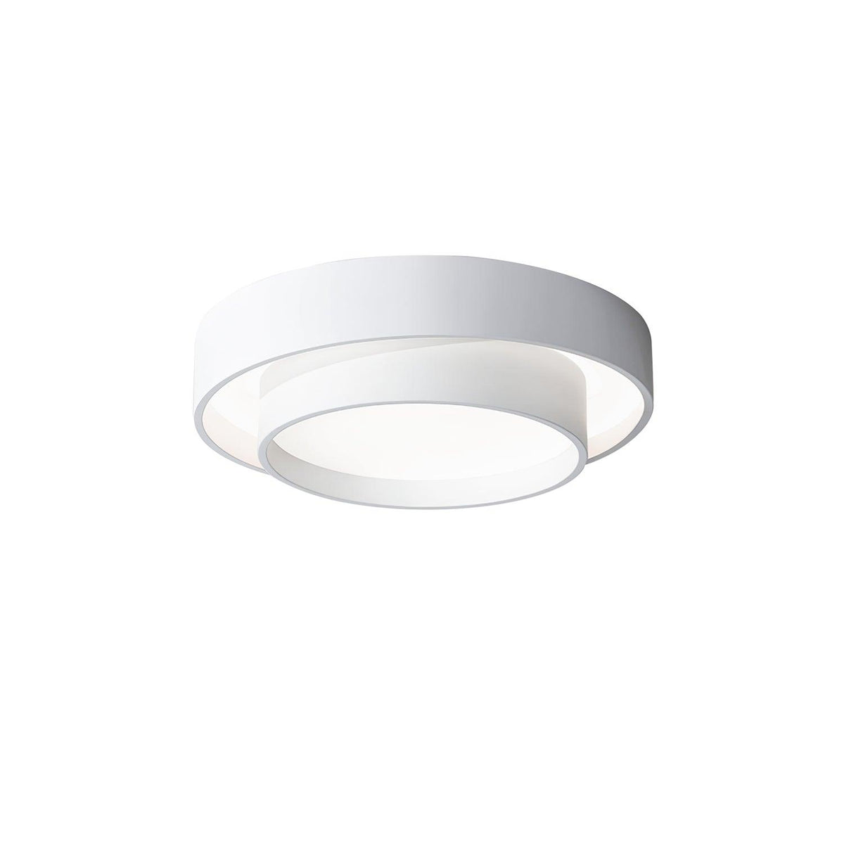 Plafonnier Cylindre Double Couche Moderne