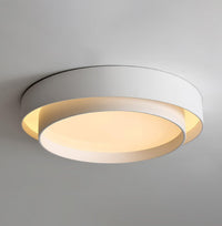 Plafonnier Cylindre Double Couche Moderne