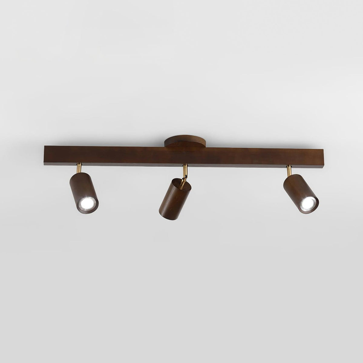 Plafonnier Spot Orientable en Bois