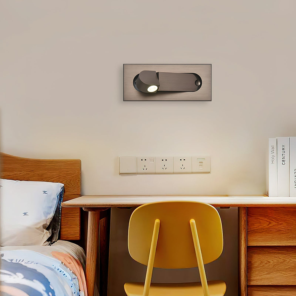 Applique Liseuse LED à Tête Orientable