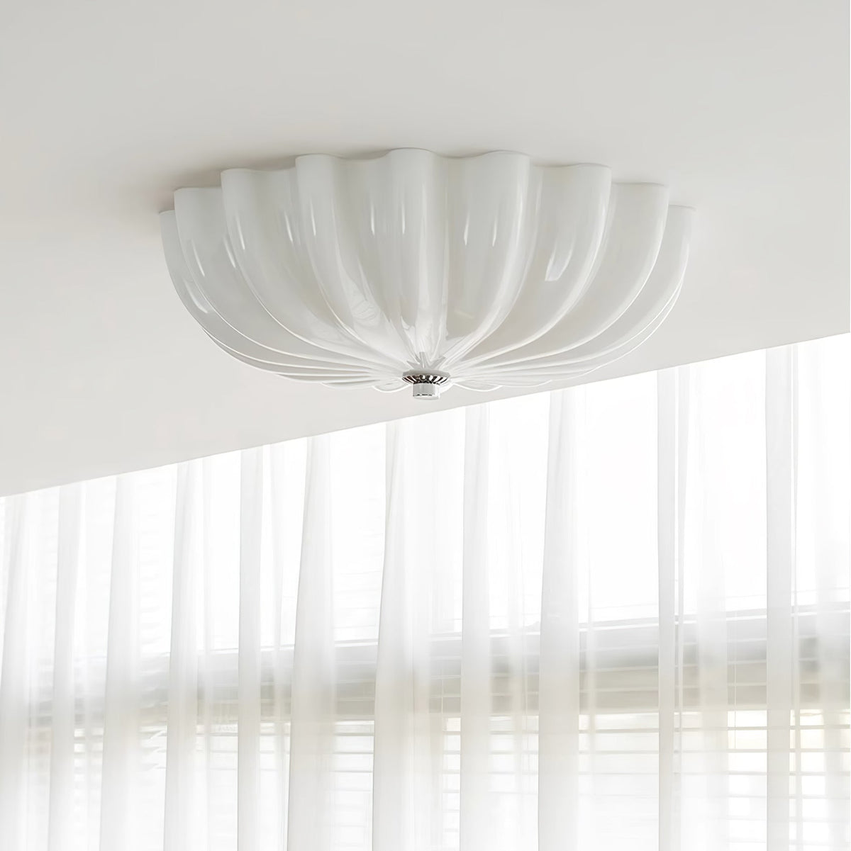 Blown Glass Ceiling Light