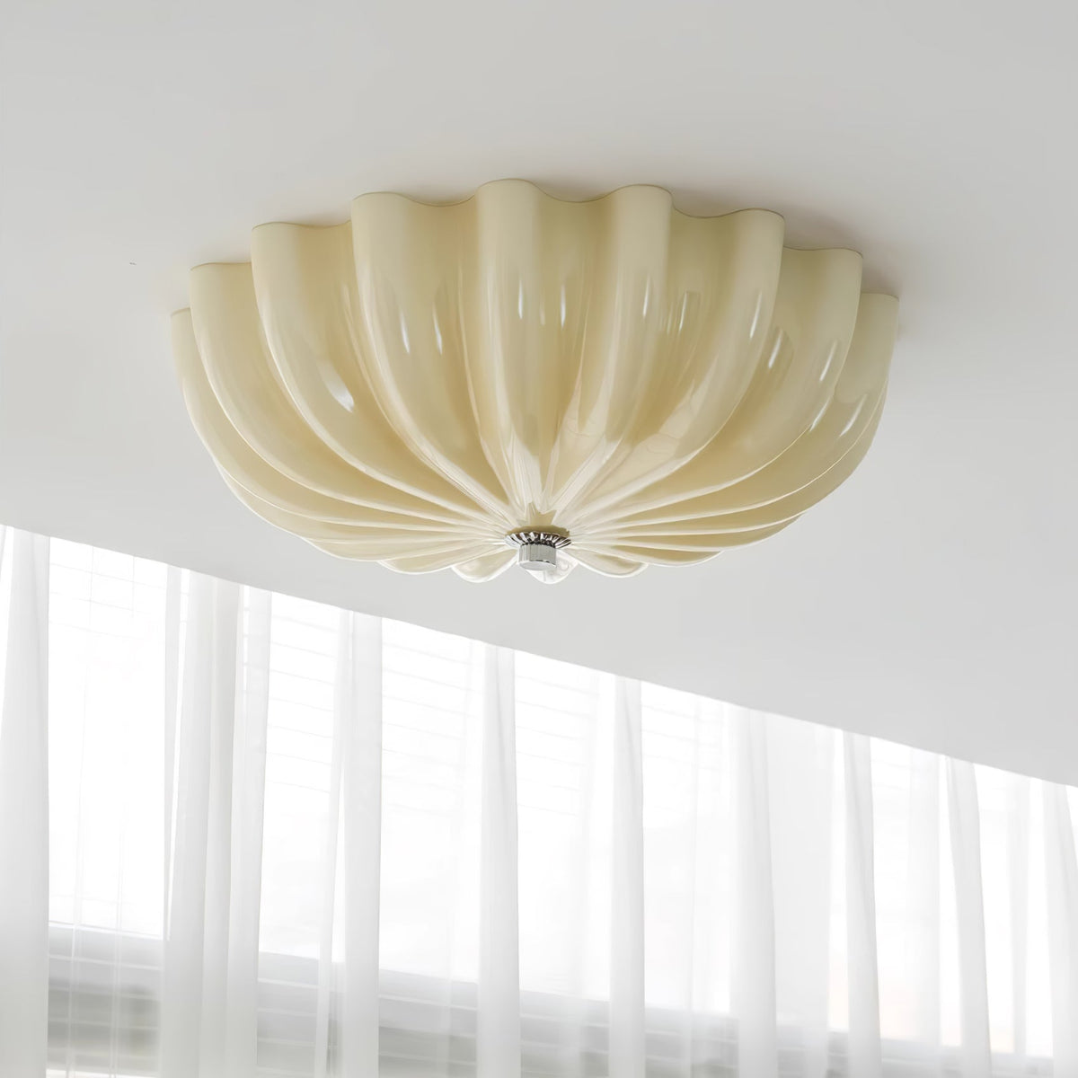 Blown Glass Ceiling Light