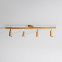 Natural Wood Beam Spotlight Light